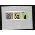 GERMANY 1984 UPU CONGRESS MINIATURE SHEET MNH S...
