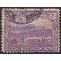 Definitive surch: 1d on 2d - Tasmania 1912 - FH...