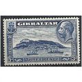 Gibraltar 1933 SG113 3d Blue Mounted Mint . .