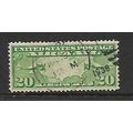 USA 1926 AIR 20c GREEN DE HAVILAND SG A630 FINE...