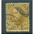 Used 283 10c Daniel Webster Just Clears M05397