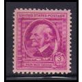 861 3c Ralph Emerson Fine Plus MNH KA2304