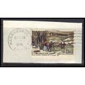 Used 1703 13c Winter Scene Manahawkin, NJ. E0783