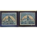 South Africa Stamps Scott #45a To 45b, Used