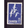 CANADA 1963 15c BLUE CANADA GEESE SG 539 FINE U...