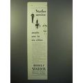 1930 Hotels Statler Ad - Service in Six Cities