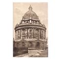 THE RADCLIFFE LIBRARY, OXFORD , vintage postcar...