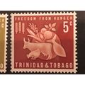 Trinidad & Tobago 1963 FFH 5c Brown Red Protein...