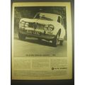 1966 Alfa Romeo Giulia Super Ad - Are all Alfas fabulously expeensive?.. No!