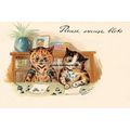rp14447 - Louis Wain Cats - Please Excuse Blots...