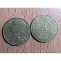 France Republic 1985 20 Centimes Coin