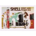 Postcard Advert Shell Spirit & Motor Oils Adver...