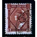 NEW ZEALAND 1936 SG 582 3d BROWN MAORI GIRL FIN...