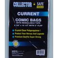 Current Size Comic Bags w/Resealable Tape (Qty ...