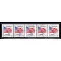 Used 2890 32c G Old Glory Very Fine PNC A5417/5...