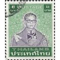 THAILAND, King Bhumibol, green & violet 1983, 6...