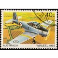 Australia 1980 Aircraft Winjeel 40c Used Stamp