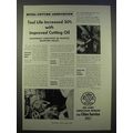 1946 Cities Service Oils Chillo No. 3 Cutting Oil Ad