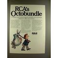 1970 RCA Computer Ad - RCA's Octobundle