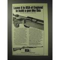 1971 BSA De-luxe Hunting Rifle Ad - Leave it To England