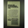 1971 Bryant Air Conditioning Ad - The Economical One