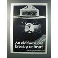 1981 U.S. Forest Service Ad - Smokey the Bear