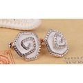 Austrian Crystal Geometric Earrings