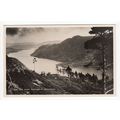 The Three Reaches of Ullswater Postcard RP Cumb...