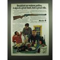 1981 Marlin 336 Rifle Advertisement - Breakfast...