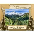 Mount Rainier Washington Laser Engraved Wood Pi...