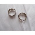 EARINGS CHEAP BUT USEABLE (G (01/01) ##' SILVER...