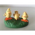 THREE LITTLE CHICKS PLASTIC TOY