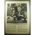 1957 Sweet Smell of Success Movie Ad - You dine with these gentlemen
