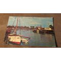 1966 fr Postcard - Moat House, Boats @ Canal Ba...