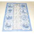 1979 Holland Cloth Calendar Dutch Netherlands W...