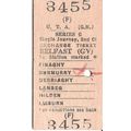U.T.A. Edmondson Exchange Ticket - Belfast Grea...