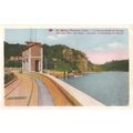 36 - EGUZON - LE COURONNEMENT DU BARRAGE