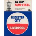 LEICESTER CITY v LIVERPOOL FA CUP SEMI-FINAL 1974
