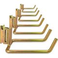 4 Pack E-Track Heavy Duty Shovel Hanger for Sto...