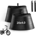 2 Pack 20 X 4.0 Fat Tire Tube Schrader Valve, P...