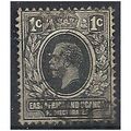 East Africa & Uganda Prot. 1912 SG44 1c Black V...