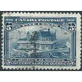 Canada 1908 SG191 5c Indigo Quebec Tercentennar...