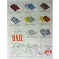 B.V.D. COMPANY 1953 Just as Long shirts swim tr...
