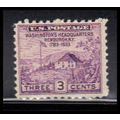752 3c Washington's Hdqs Fine MNH O4730