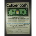 1982 Ciba-Geigy Princep Caliper 90 Ad - Caliber Cash