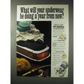 1993 BVD Underwear Ad - Doing a Year From Now