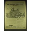 1962 Esso Heating Advisory Service Ad - How to enjoy an English winter