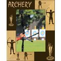 Archery Laser Engraved Wood Picture Frame Portr...