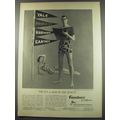 1956 Gantner Wikies Swimsuit Advertisement - Russell Nype - The Ivy-est Man