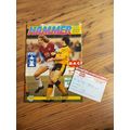 1991 FA Cup 5th Round Programme & Ticket – West...